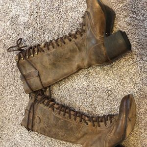 Free bird lace up boots